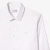 Slim fit stretch overhemd met knopen voor heren