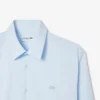 Slim fit stretch overhemd met knopen voor heren