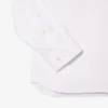 Slim fit stretch overhemd met knopen voor heren