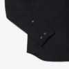 Slim fit stretch popeline overhemd voor heren