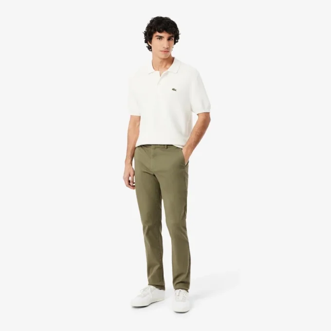 Slim Fit stretch twill chino