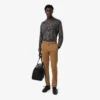 Slim fit stretchkatoenen herenbroek