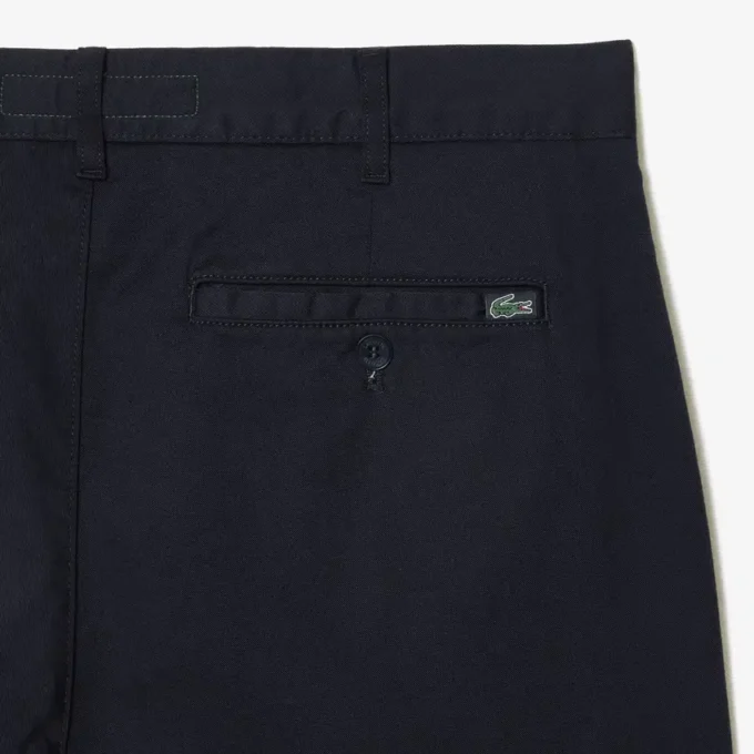 Slim fit stretchkatoenen herenbroek