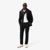 Slim fit stretchkatoenen herenbroek