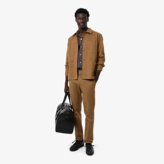 Slim fit stretchkatoenen herenbroek