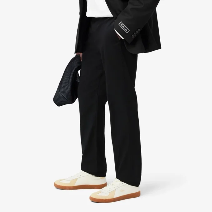 Slim fit stretchkatoenen herenbroek