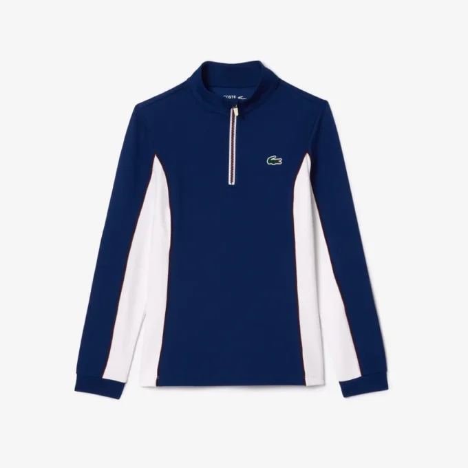 Slim fit tennis sweatshirt voor dames