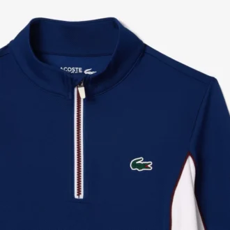 Slim fit tennis sweatshirt voor dames