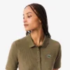Slim fit thermoregulerend golfpoloshirt voor dames