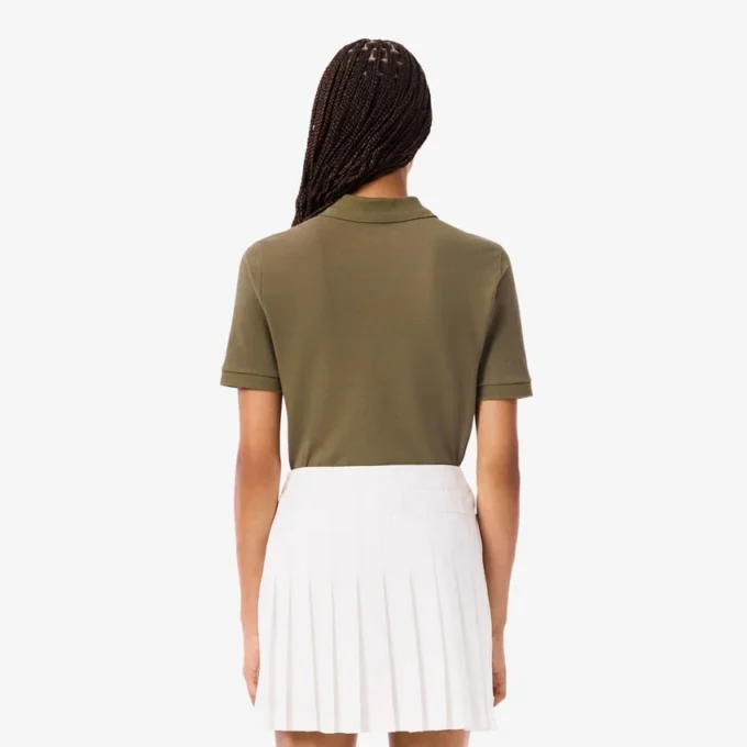 Slim fit thermoregulerend golfpoloshirt voor dames