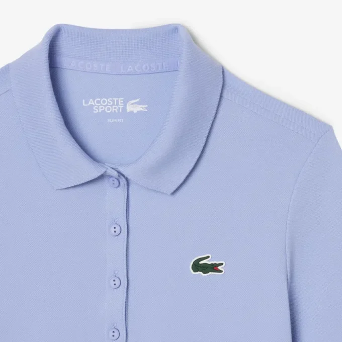 Slim fit thermoregulerend golfpoloshirt voor dames