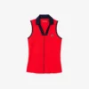 Slim fit Ultra Dry mouwloos tennis-poloshirt voor dames