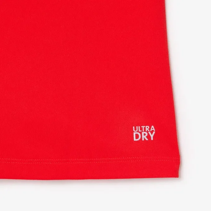 Slim fit Ultra Dry mouwloos tennis-poloshirt voor dames