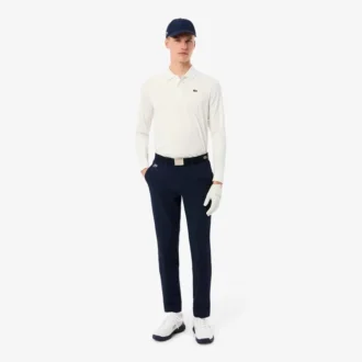 Slim fit waterafstotende thermische Golf-broek voor heren