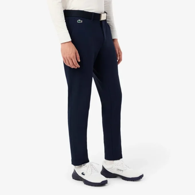 Slim fit waterafstotende thermische Golf-broek voor heren
