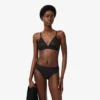 Slip met logo in mesh
