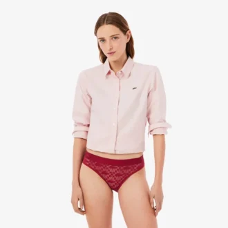 Slip met logo in mesh
