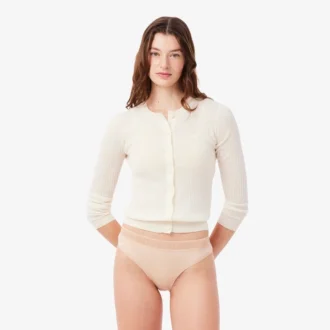 Slip met logo in mesh