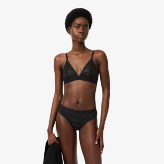 Slip met logo in mesh