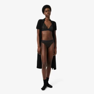 Slip met logo in mesh