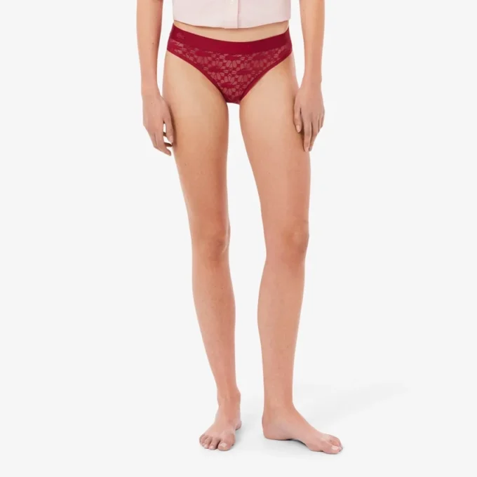 Slip met logo in mesh