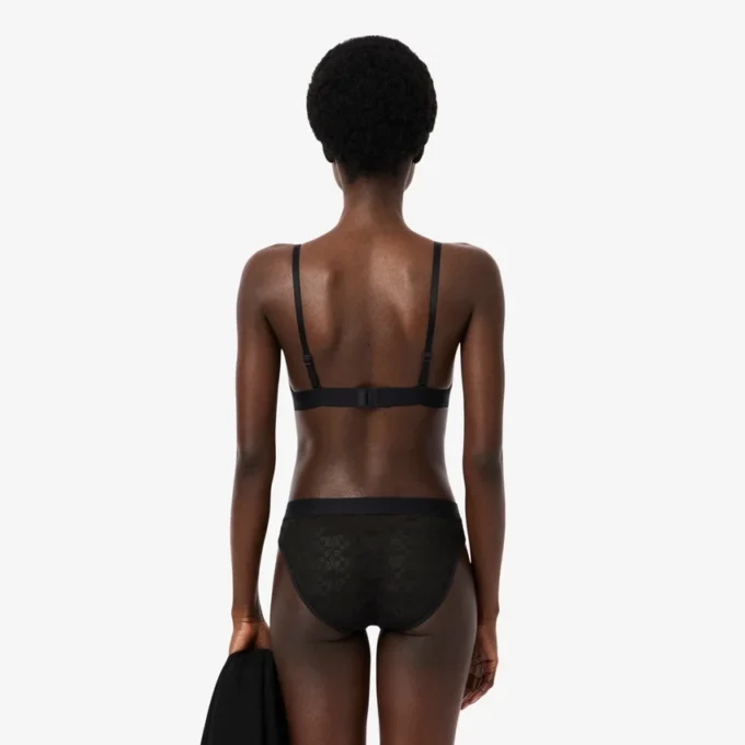 Slip met logo in mesh