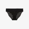 Slip met logo in mesh
