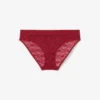 Slip met logo in mesh