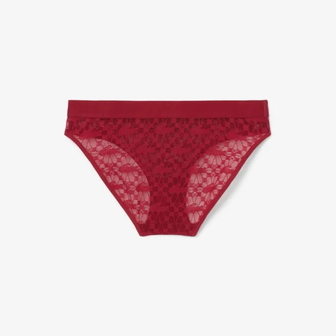 Slip met logo in mesh