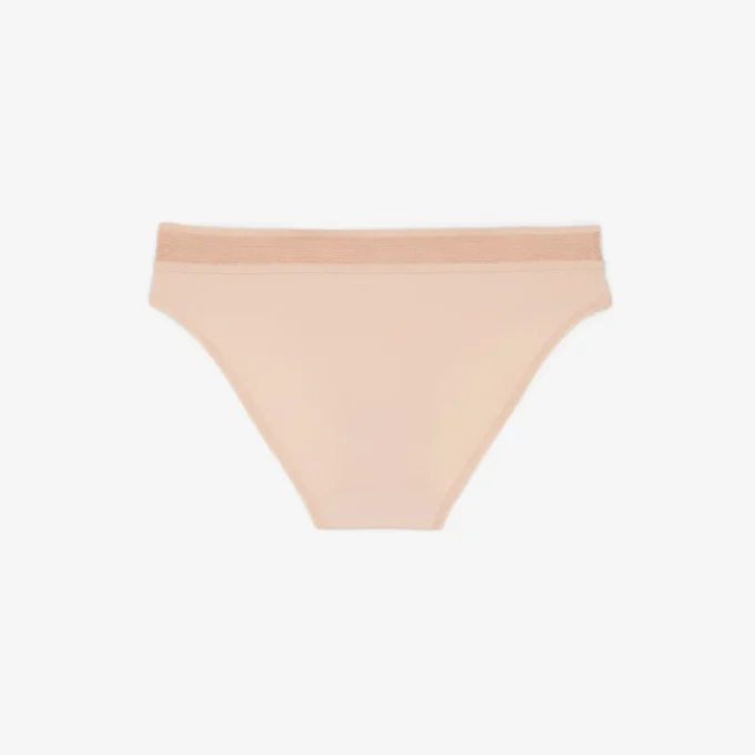 Slip met logo in mesh
