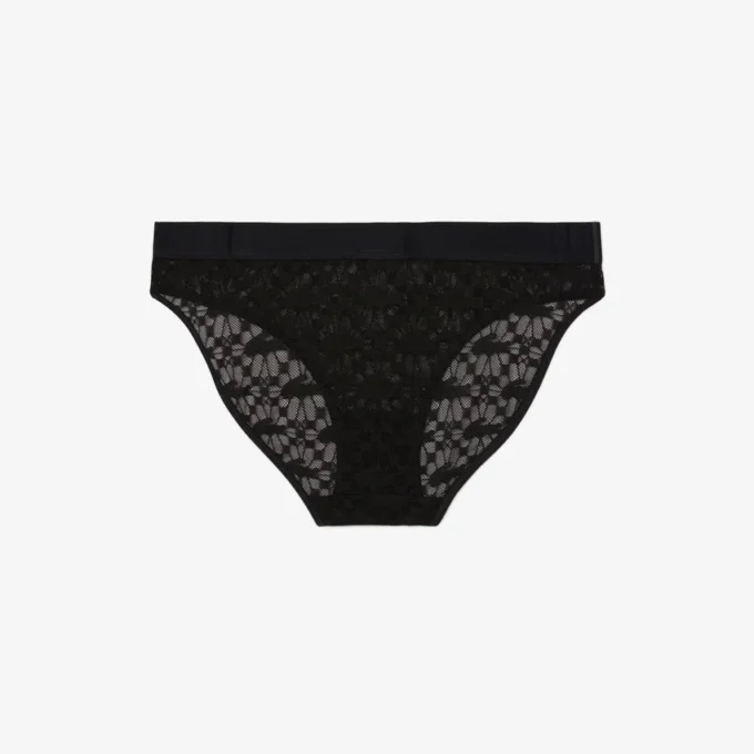 Slip met logo in mesh