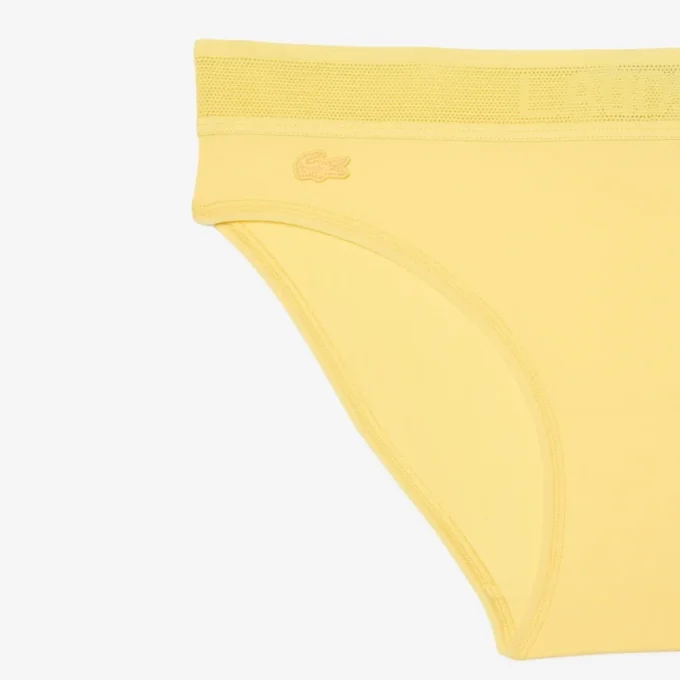 Slip met logo in mesh