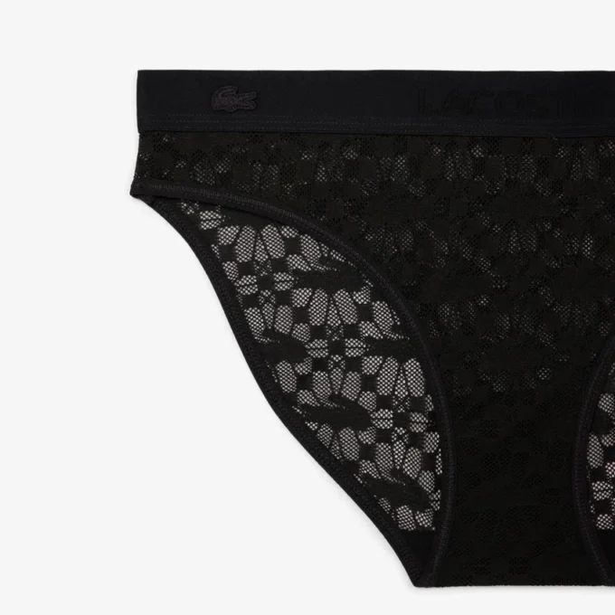 Slip met logo in mesh