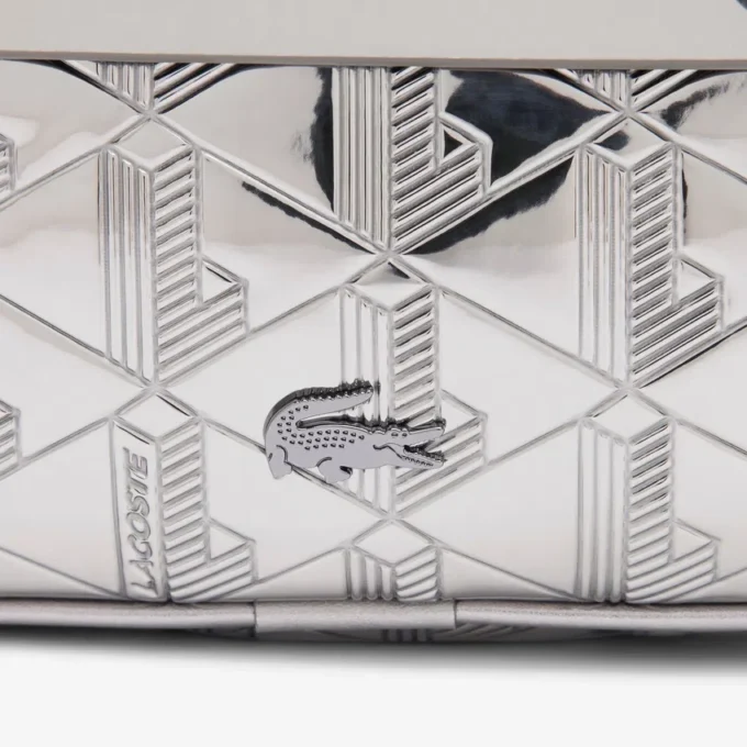 Small The Blend Silver Reporter Bag