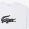 Sport T-shirt met logo voor heren, grote pasvorm, ademend