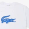 Sport T-shirt met logo voor heren, grote pasvorm, ademend
