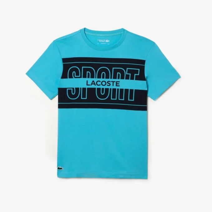 Sport-T-shirt van katoen met print voor heren