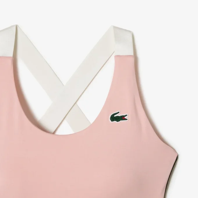 Sportbeha met gekruiste bandjes voor dames