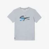 Sportief katoenen jersey T-shirt voor heren