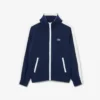 Sportief sweatshirt met ritssluiting van interlock piqué