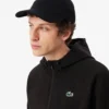 Sportieve stretch hoodie met rits