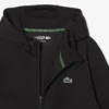Sportieve stretch hoodie met rits