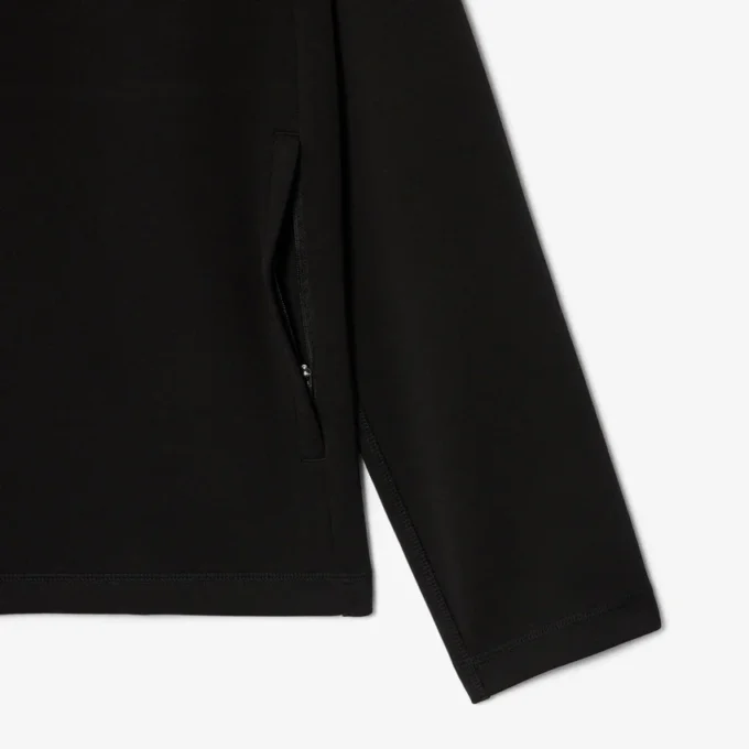 Sportieve stretch hoodie met rits