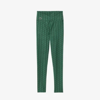 Sportlegging met monogramprint voor dames