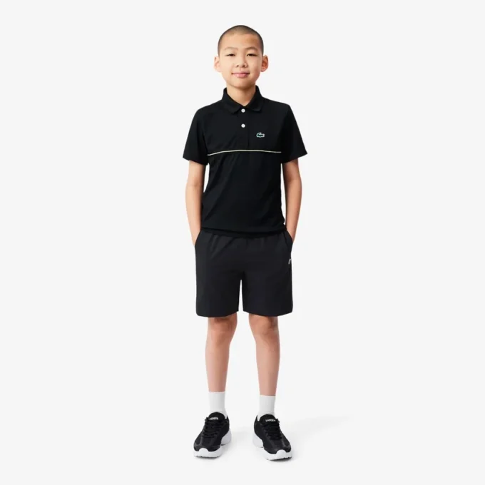 Sportshort met kleurblokken