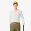 Stretch golfsweater met polokraag voor heren
