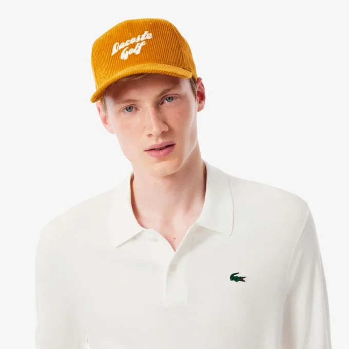 Stretch golfsweater met polokraag voor heren