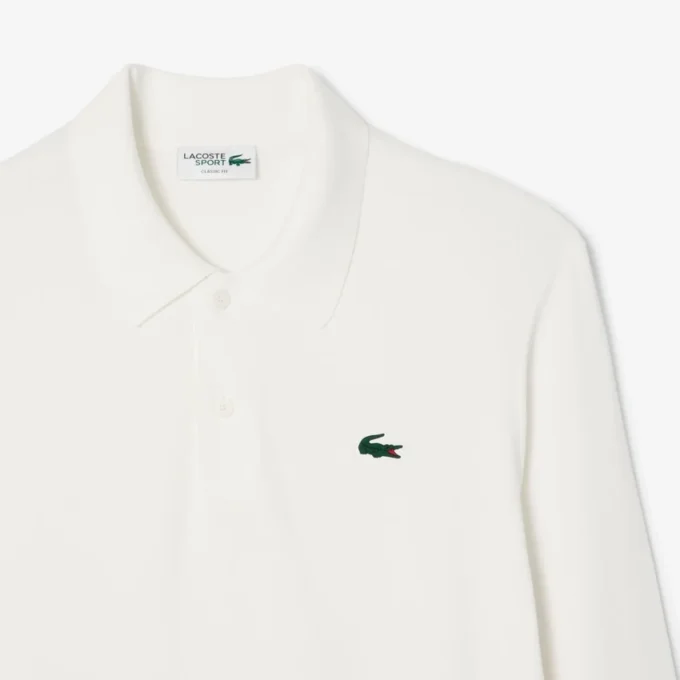Stretch golfsweater met polokraag voor heren