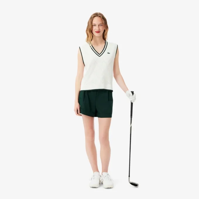 Stretch golfvest voor dames