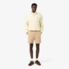Stretch katoenen short met normale pasvorm